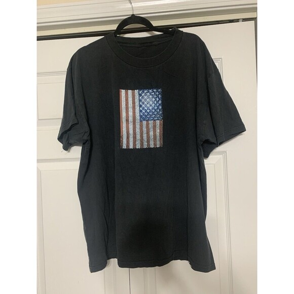 Vintage Duran Duran Y2K Pop Trash Black Concert T-Shirt Adult XL (MM28) - Picture 1 of 7